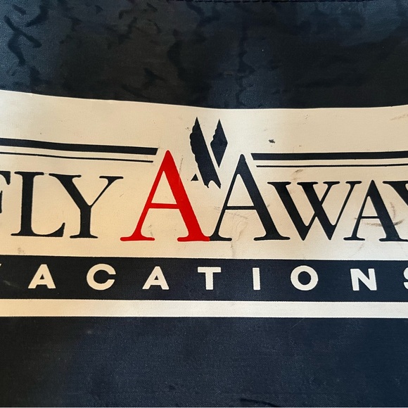 VTG American Airlines Fly AAway Vacation Travel Bag - Picture 6 of 6